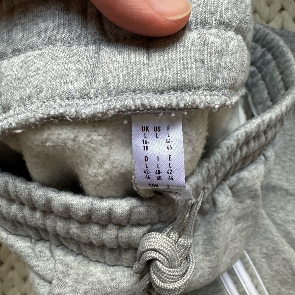 Adidas Gray Sweatpants - Picture 2 of 2